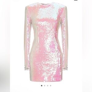 New authentic Balmain embellished dress
